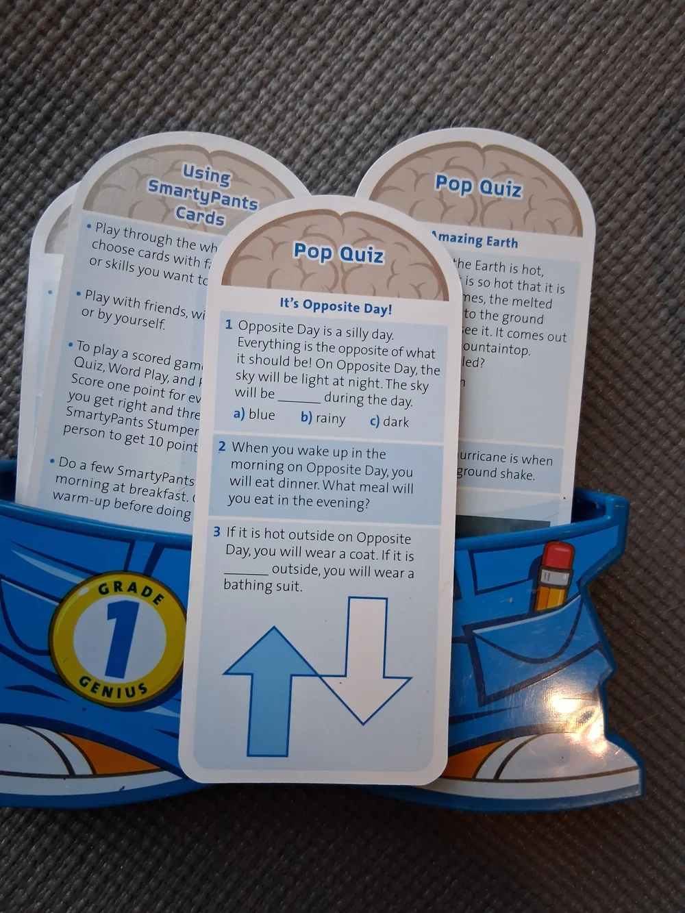 Melissa & Doug SmartyPants Grade 1 Brain-Building Card Set